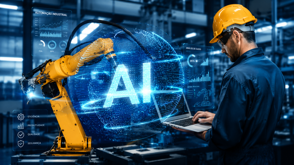sistema de manutenção preditiva com IA para equipamentos industriais